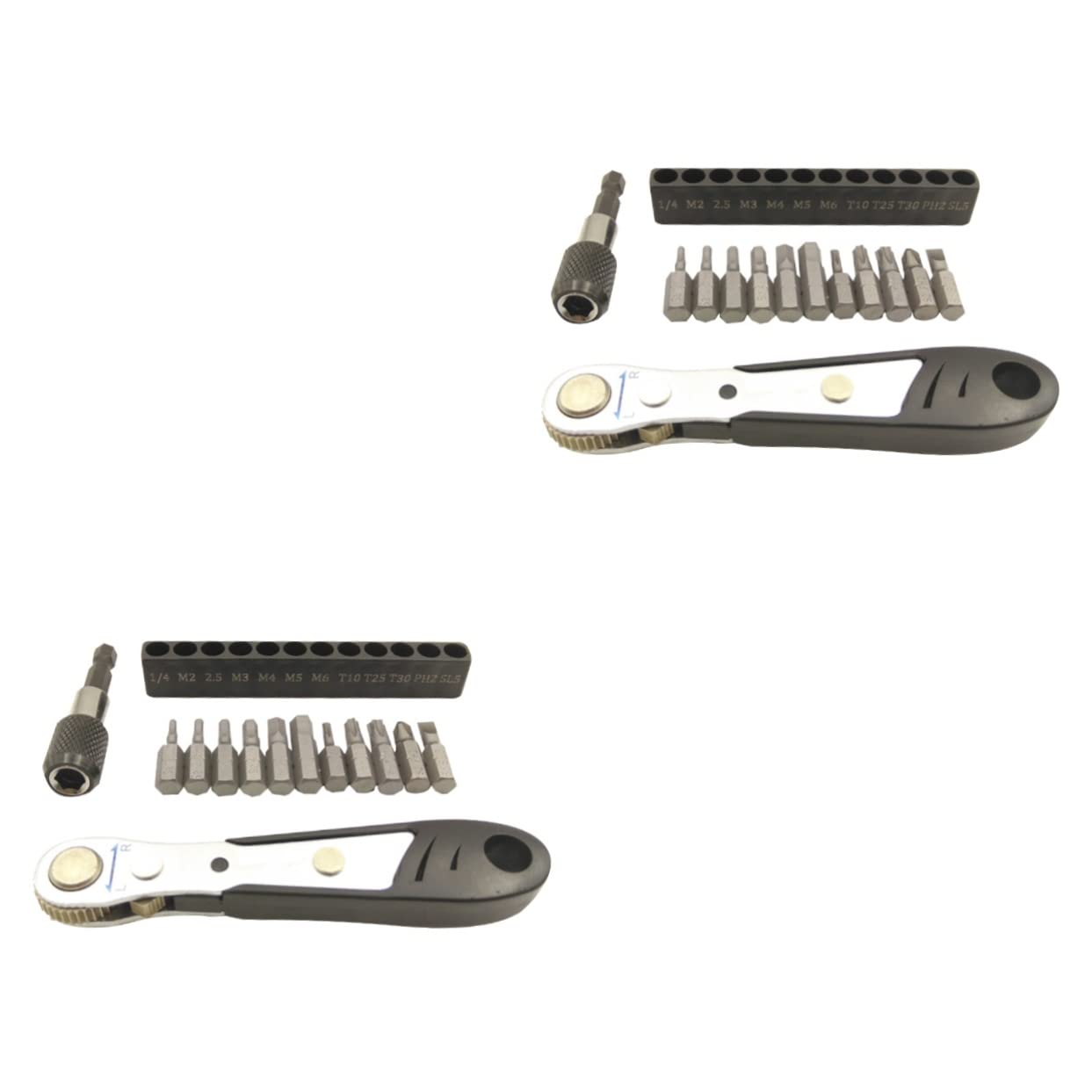 SUPVOX Lot De 2 Clés À Molette De 3/4/5/6/8 Mm Outil De Réparation De Vélo Clé À Molette Pour Réparation De Vélo Conception Unique