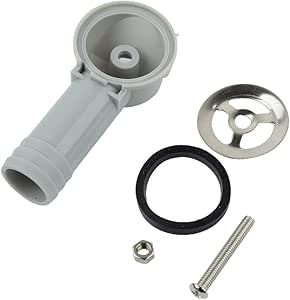 Tuyau De Trop-plein Pour évier - Diamètre 28/21 Mm, Longueur Réglable 23-53 Cm | Design Doré élégant, Flexible