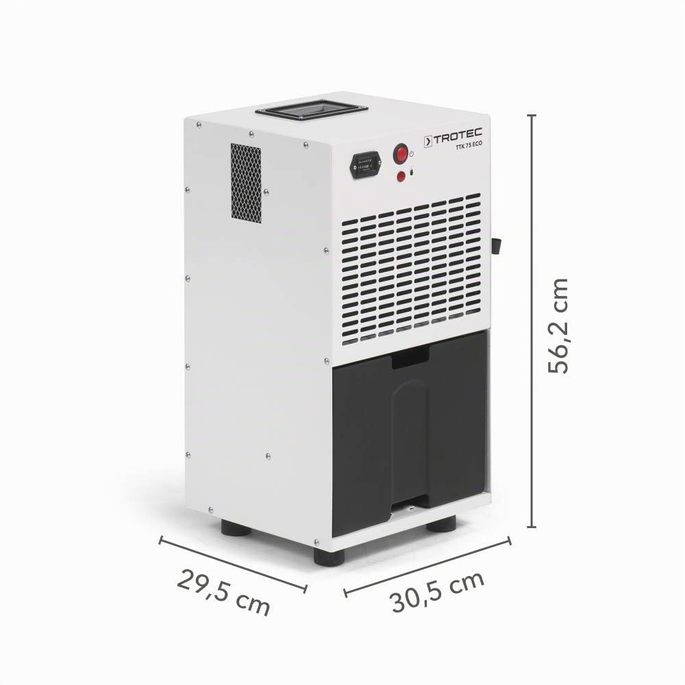TROTEC Deshumidificador TTK 75 ECO Deshumidificador para la construcción