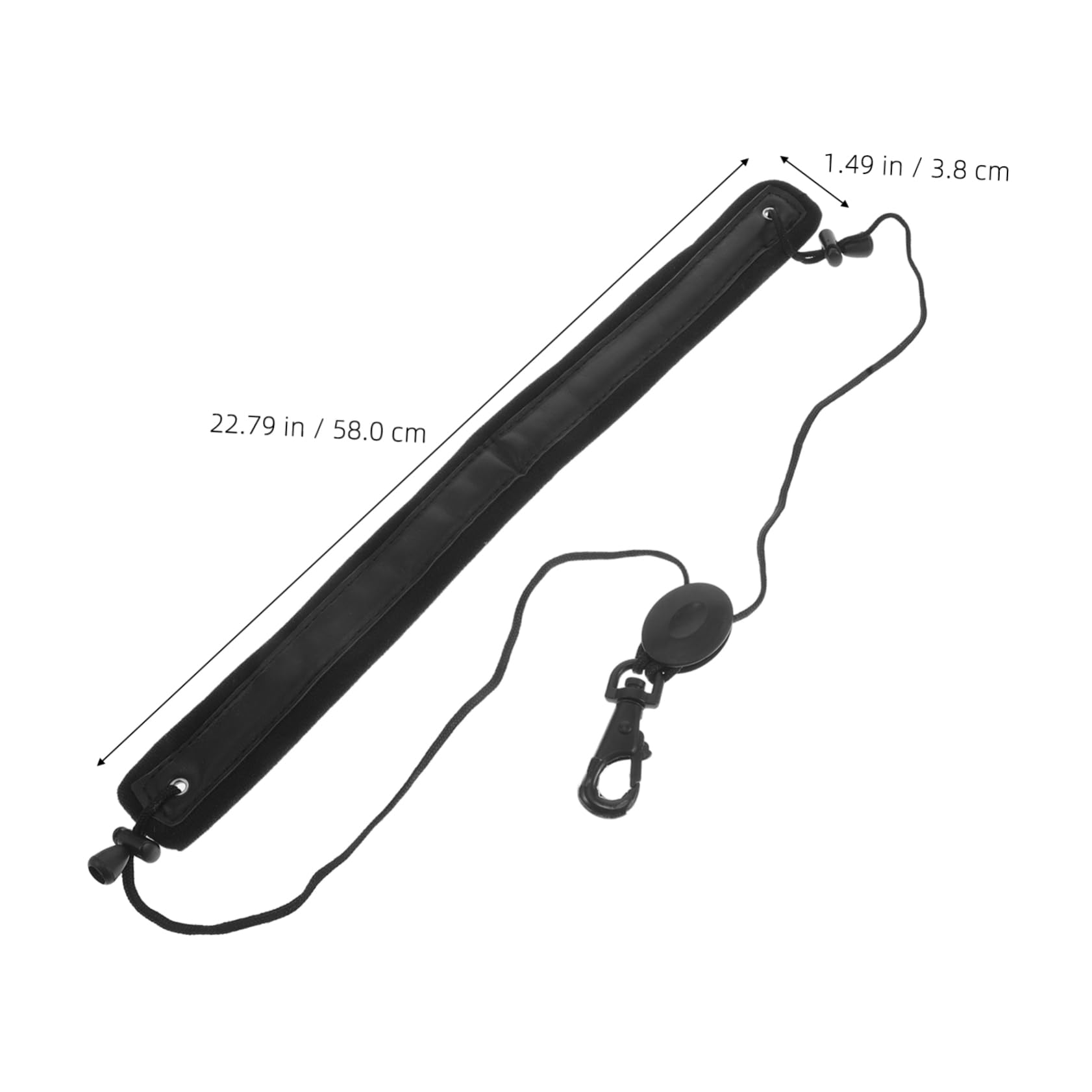 BESPORTBLE Adjustable Alto Saxophone Neck Strap Soft Padded Support for Alto Tenor Saxophones Lightweight Comfortable Carrying Harness Secure Reliable