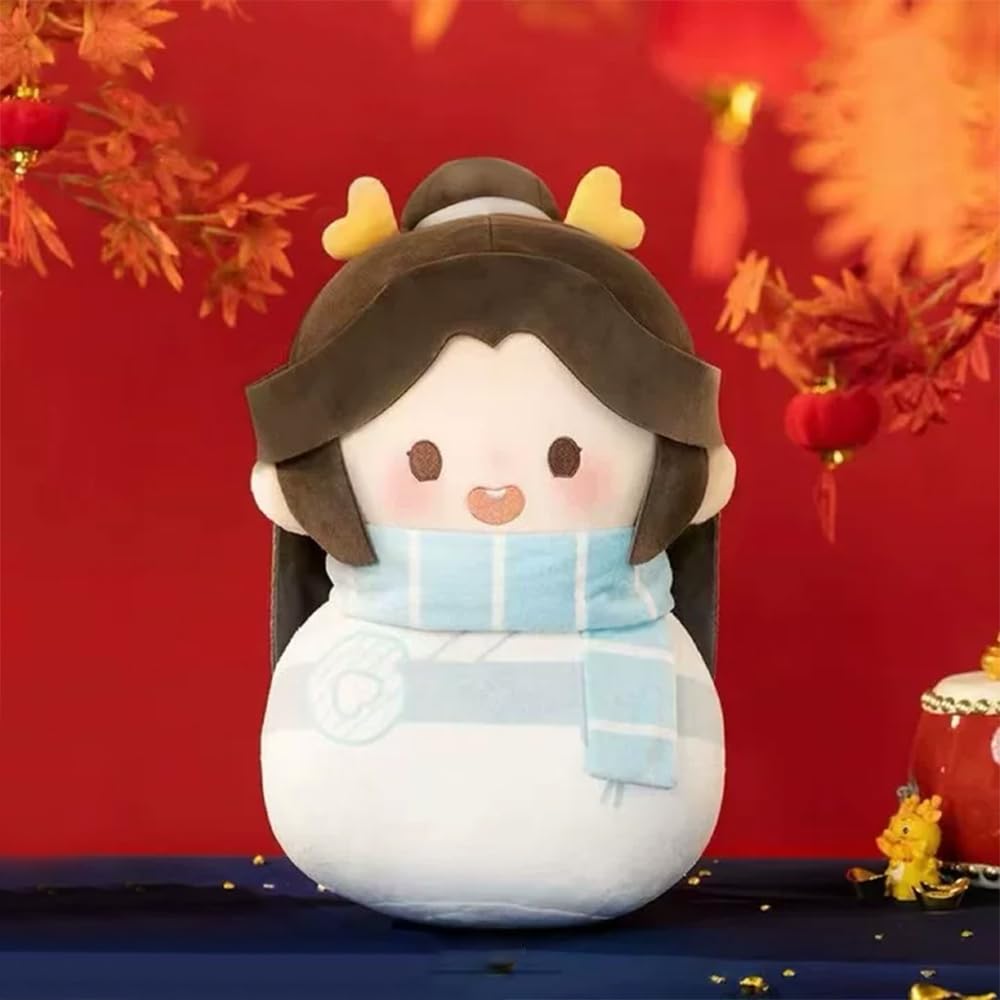 Hua Cheng Plüschfigur Xie Lian, gefüllte Kissen, Anime, PP-Baumwolle, 40 cm, weiches Sofakissen, Zuhause, Schlafzimmer, Bettdekoration, Geschenke für Fans, 2 Stück