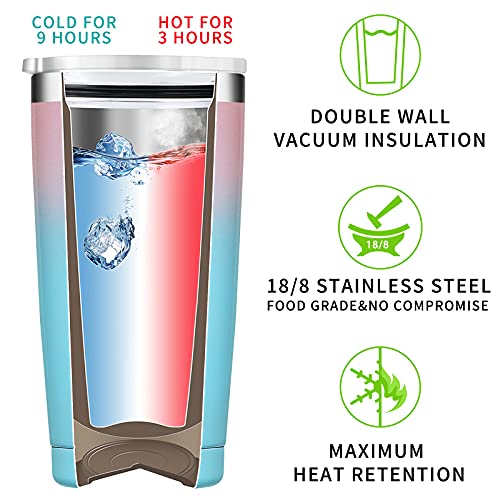 Inspirational Gifts for Women, She Believed She Could So She Did, Birthday Congratulations Gifts for Women, Girls, Friend, Coworker, Going Away, College Graduation, Job Change,20 Oz Insulated Tumbler - Image 3