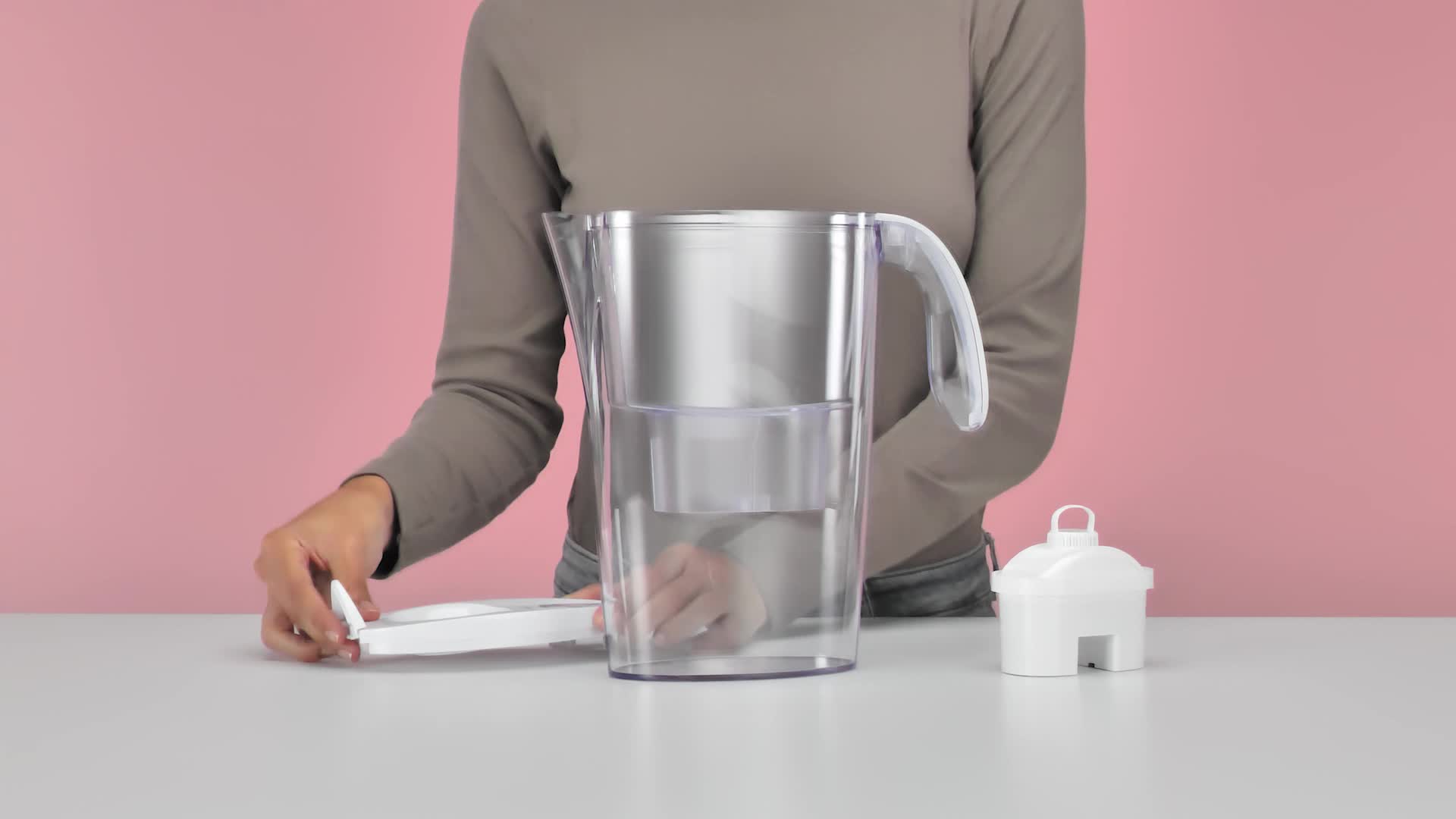 BRITA, Carafe Filtrante, Marella XL, 3.5L, 4 Cartouches Filtrantes MAXTRA+ Pure Performance