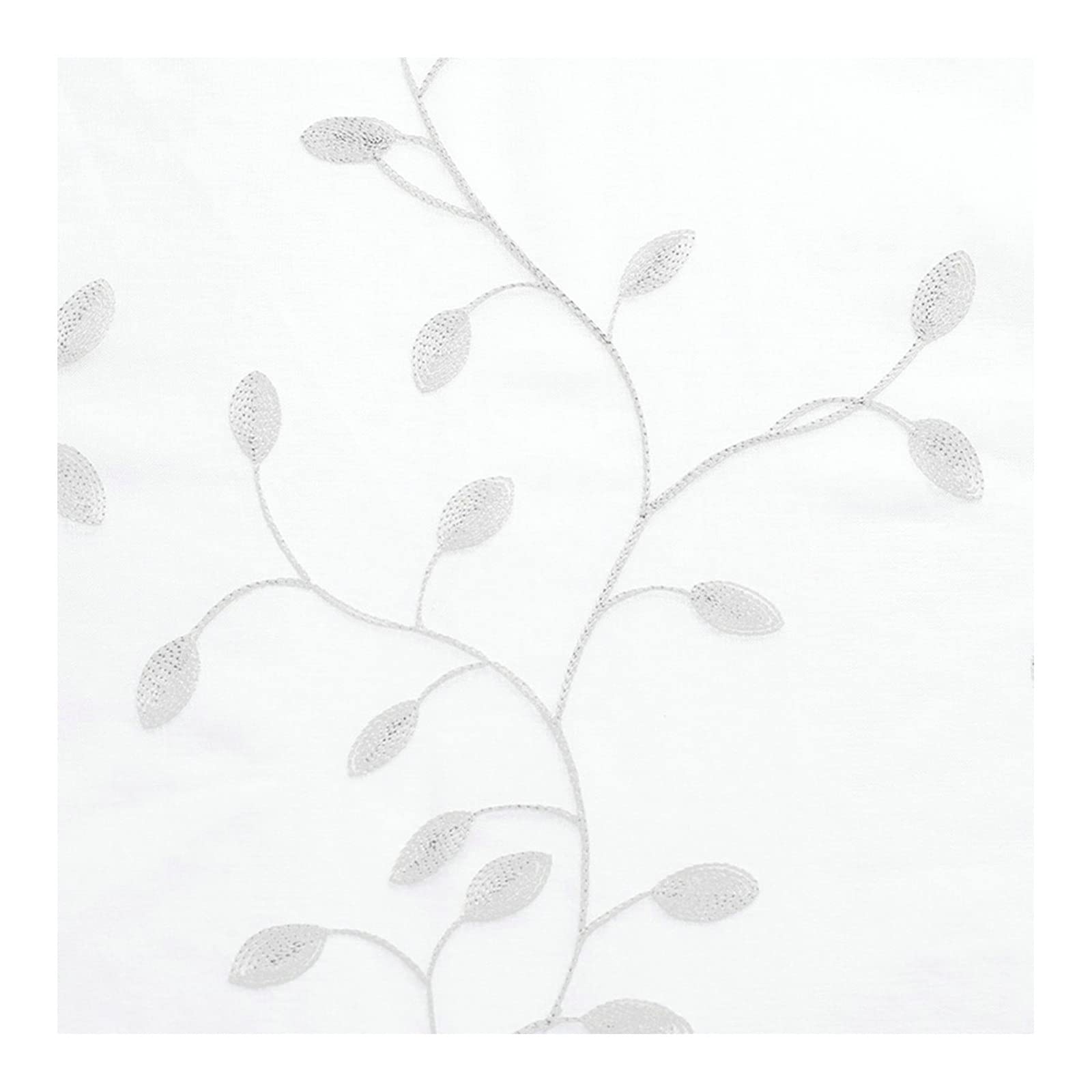 Cortinas Para Sala De Estar Chyhomenyc 2 Paneles De Cortinas Traslúcidas Blancas De 72 Pulgadas De Largo, Con Doble Bolsillo Para Barra, Cortinas De Gasa Para Ventana Con Doble Bolsillo Para Barra