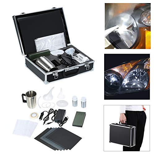 Aiuphing Automobile Headlight Restoration Kits,Car Headlight Refurbishment And Repair Tools, Fluid Cleaning Polishing Renew Kit,Scratch Yellowing Remover #TOP2