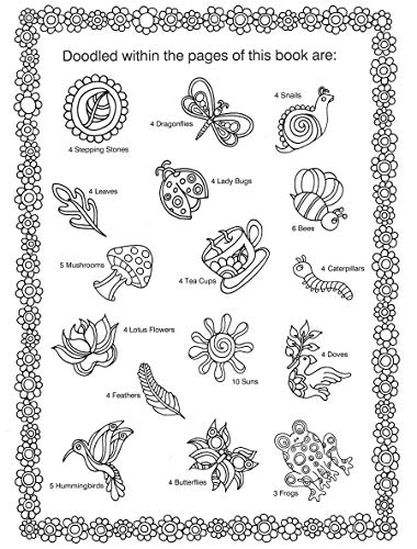 Creative Haven Dream Doodles: A Coloring Book with a Hidden Picture Twist (Adult Coloring Books: Calm)