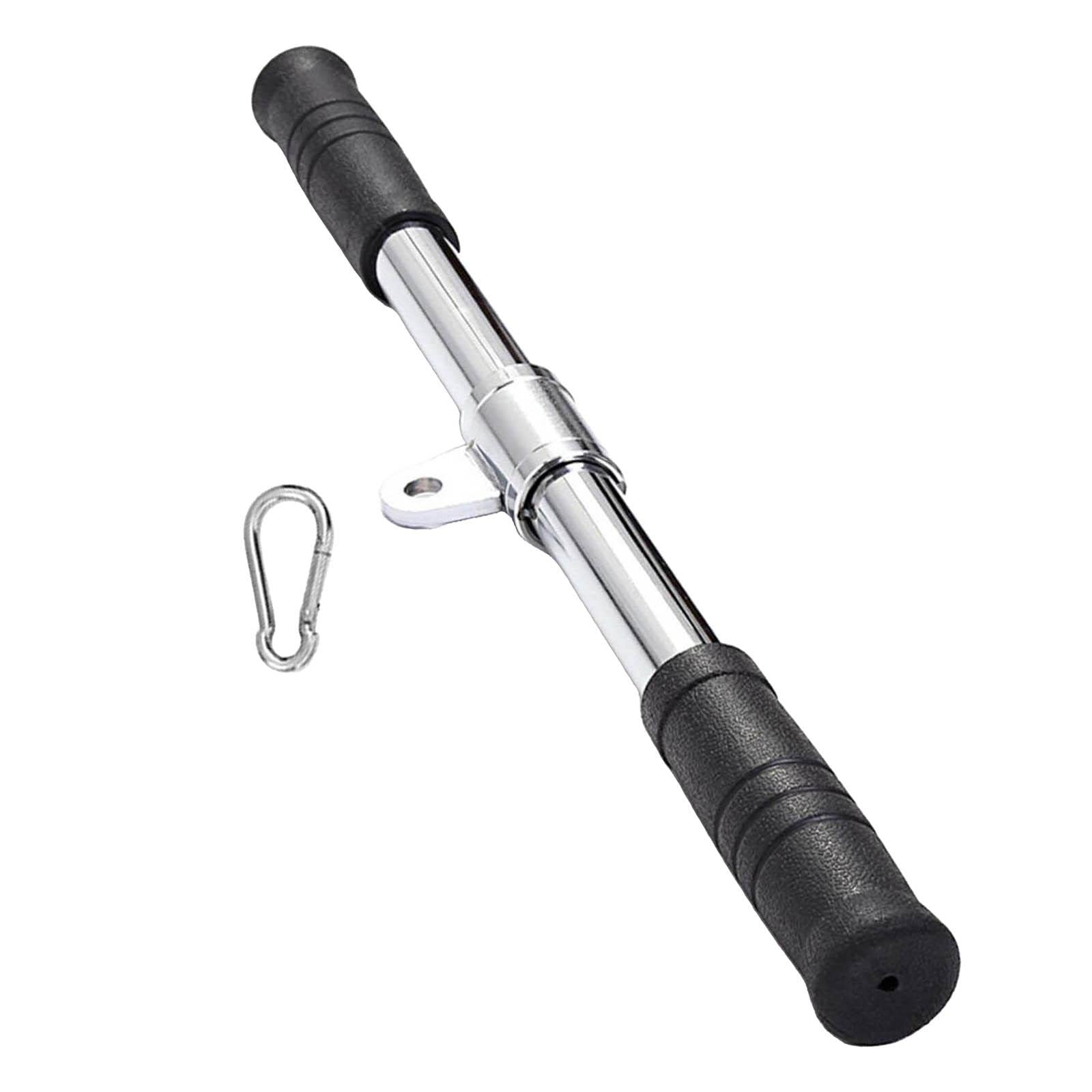 UJEAVETTE® Home Gym Cable Attachment Machine Tricep Pull Down Bar LAT Pull Down Fitness-image-9