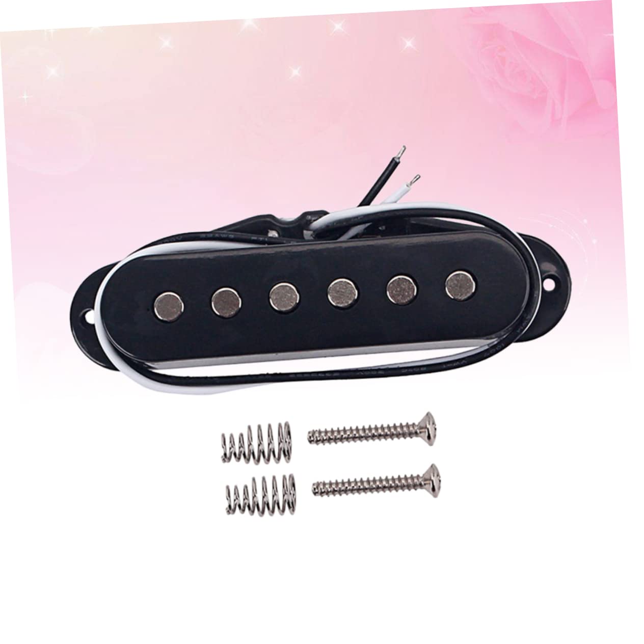 ブラックエレキギター シングルコイル Amazon.co.jp: ULDIGI シングルコイルピックアップ ネック用 メタル