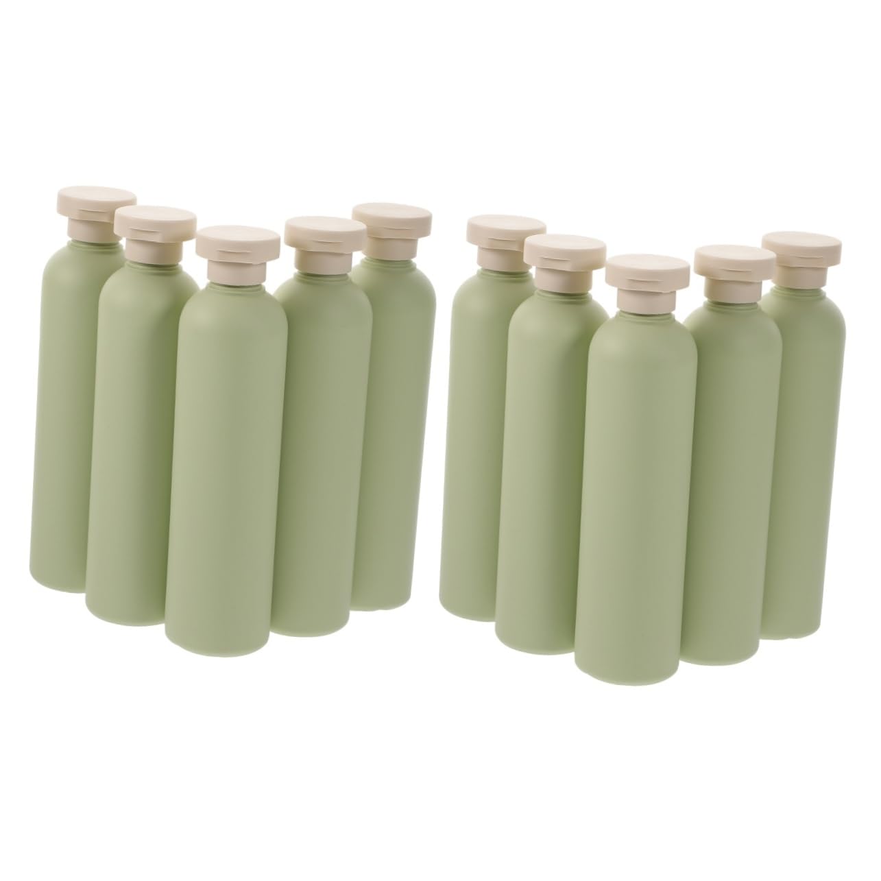 TOPBATHY 10pezzi Bottiglie Squeeze Plastica Da Viaggio Con Coperchio Da Riutilizzabili Per Shampoo e Lozioni Leggere e Compatte Per Uso Domestico e Viaggi