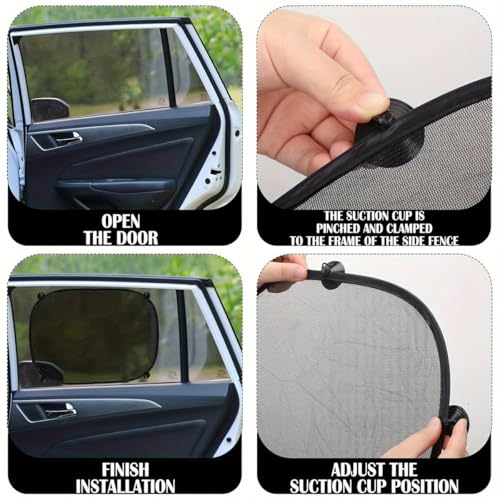 Pare-soleil voiture pour BMW Série 1 F40 à ventouses - 6