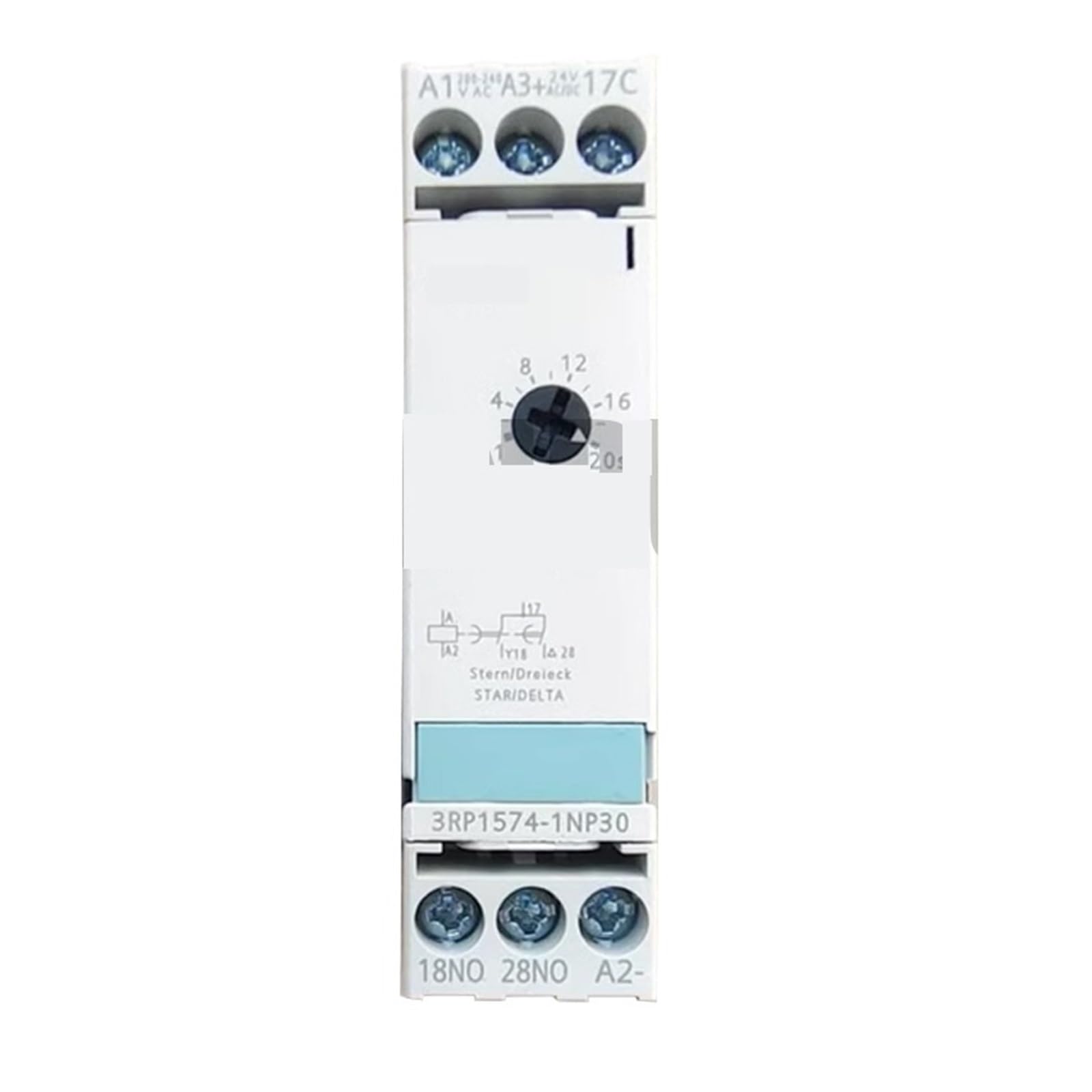 Relais 3RP1574-1NP30 temporisé étoile-triangle 24V et 200-240V