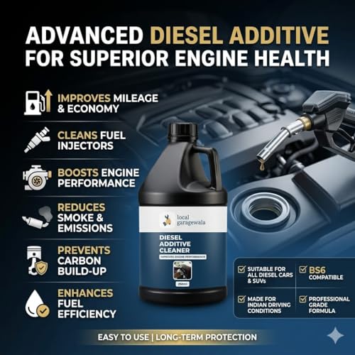 Image of Diesel Additive Cleaner, 250ml | Fuel Injector Cleaner and Lubricant, Mileage Improvement for Diesel Cars, Universal Fit