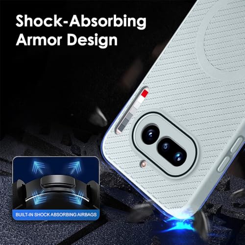 Image of Matte Silicone Back Cover for Nothing Phone 4A 5G | Mag-Safe Design (Not Compatible with Mag-Safe) | Shockproof Slim Case with Camera Protection Anti-Slip Texture | Premium Finish (Gray)