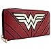 DC Wonder Woman étoiles et Rayures Costume de Guerrier Rouge Portefeuille