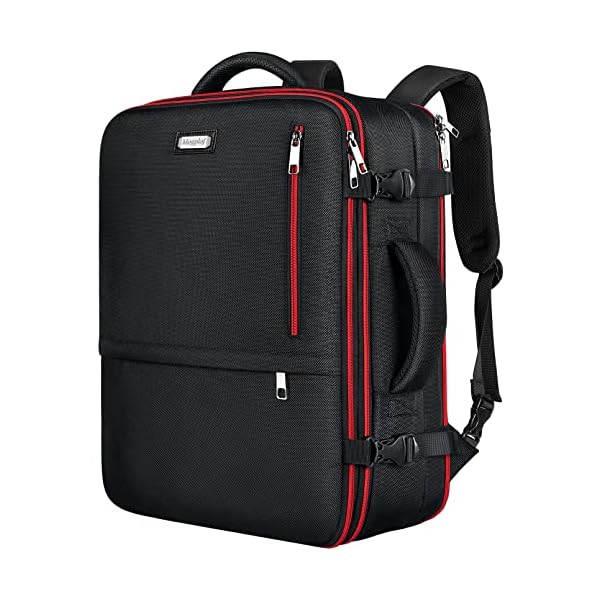 Mogplof-Carry-on-Backpack-for-Men-195x14x6-Expandable-Travel-Backpack-Flight-Approved-Extra-Large-Backpack-Suitcase-Water-Resistant-Luggage-Backpack-Fit-for-17-173-Inch-Laptop-Black Mogplof Carry on Backpack for Men, 19.5"x14"x6" Expandable Travel Backpack Flight Approved, Extra Large Backpack Suitcase, Water Resistant Luggage Backpack Fit for 17 17.3 Inch Laptop, Black
