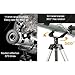 114mm Apeture with All Aluminum Alloy Tripod, for Adults Stargazing - Observation and Astronomy for Kids and Beginners