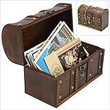 Schatzkiste Holz, Admiral, klein