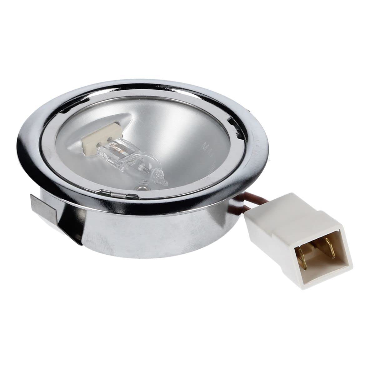 481913448538 Halogen Max.20w 12v G4 72mm Chrome/Sheet Steel/Glass 