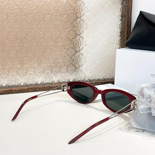 Korea GM GENTLE Sophisticated Cat-eye Shape Sunglasses For Kunst Black Mixed Material Frame Black Lenses UV400 Men4