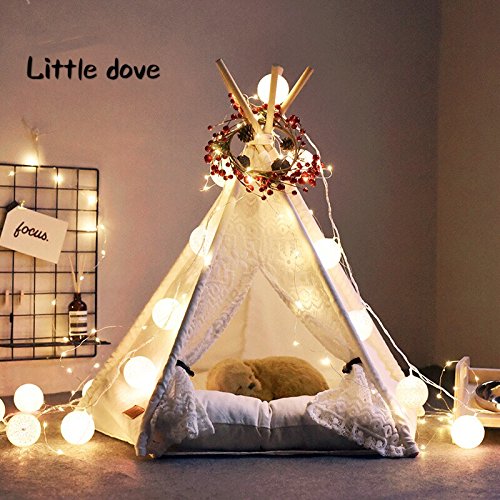 hunde tipi zelt Little Dove,Hunde-Tipi-Zelt, Hause und mit Spitze für Hund oder Haustier, abnehmbar und waschbar mit Matraze Weiss（L） Haustier Variante:Größe S/7 ⎥ Grau ⎥ 216x Stk / 1 Karton (=108 Paar) ⎥ 28% Rabatt 1000 Nitril-Handschuhe, puderfrei, latexfrei, Open-Inventory-Check-2024