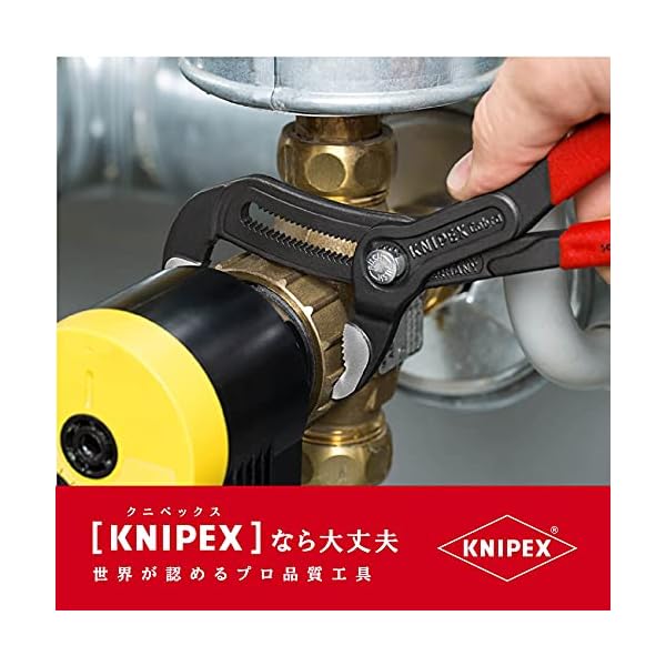 KNIPEX Bestseller-Paket 00 20 09 V01 (SB-Karte/Blister), Mehrfarbig & 26 12 200 Flachrundzange mit Schneide… – Bild 7