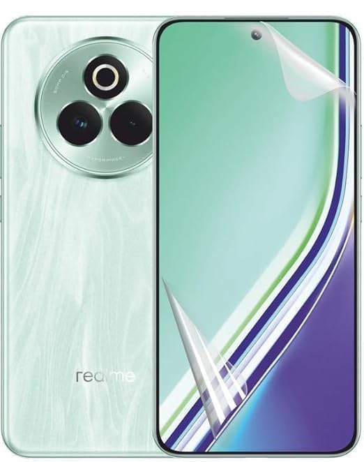 Image of BLACKSHEEP Matte Screen Protector for Realme P3 Pro 5G / Realme P3 Ultra (Pack of 1) Membrane Case Friendly Full Edge to Edge Screen Coverage & Installation Kit-(Pack of 1)