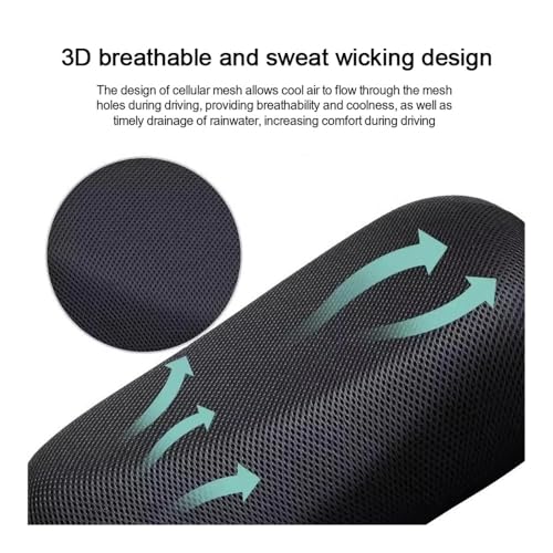 Funda de asiento para moto transpirable ideal para circular en verano 3