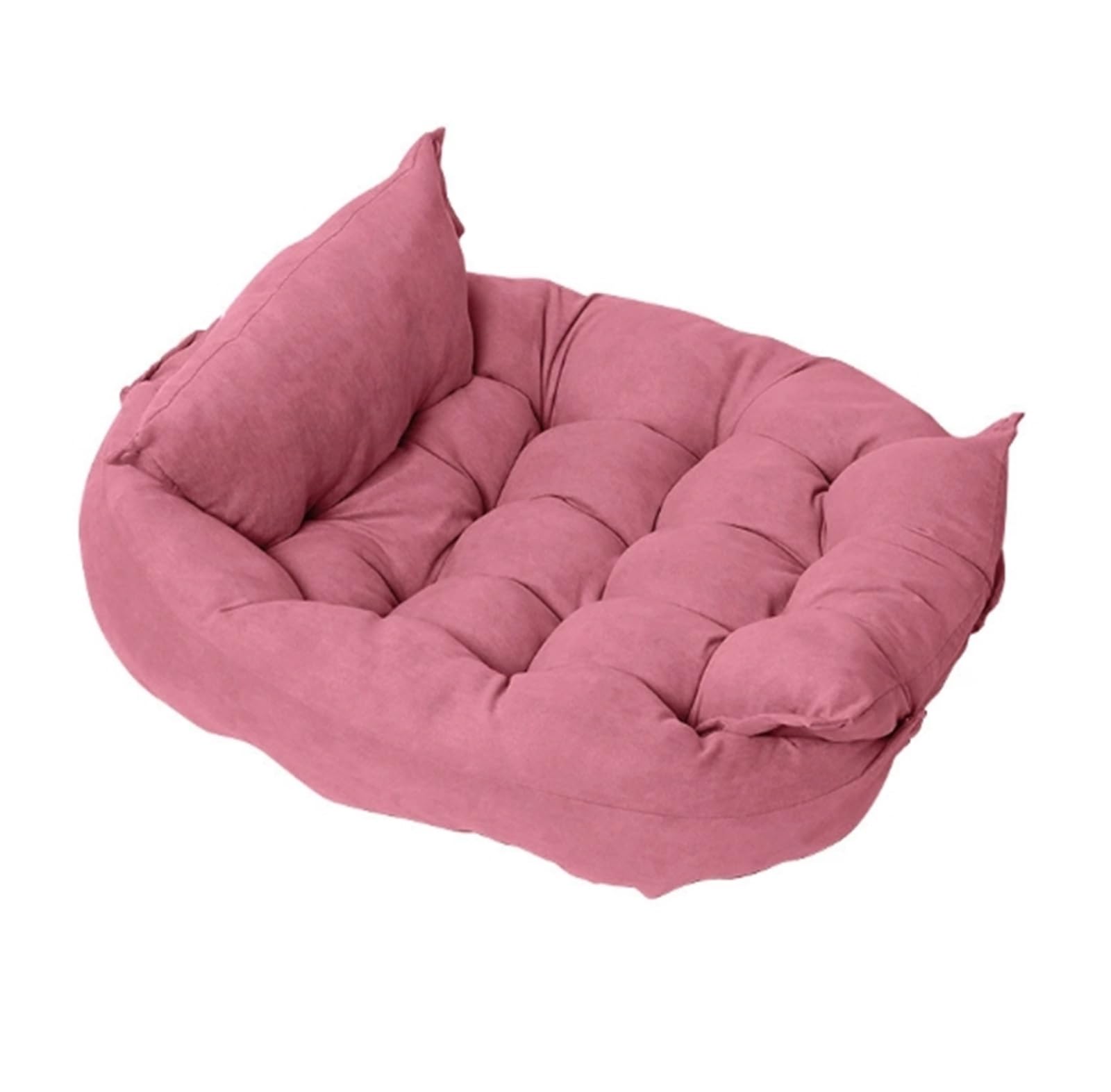 Lit réglable pour chat et chien rose M idéal pour des siestes confortables au salon