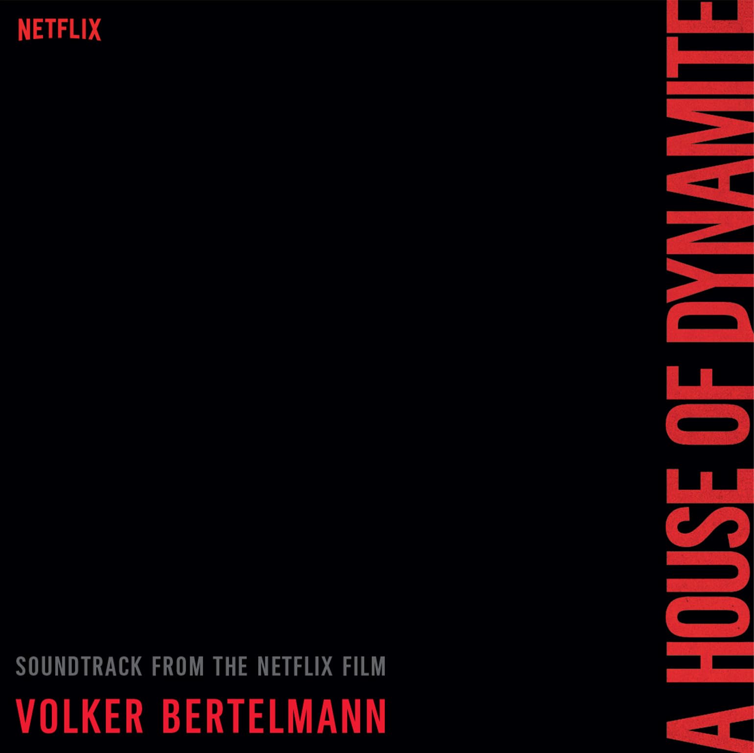 Volker Bertelmann A House Of Dynamite LP Vinyl Record 180g Red Netflix OST 2025