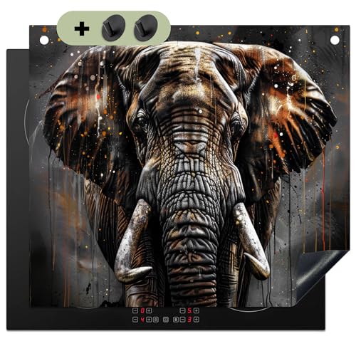 KitchenYeah© Herdabdeckplatte 57x51 cm Einteilig Herdabdeckung...