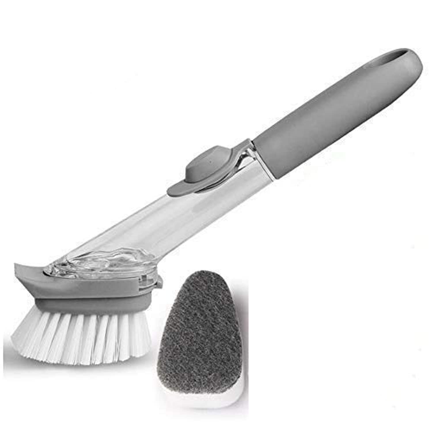 See full amazon price history chart for BABO & BABY Automatic Liquid Tank Kitchen Utensils Sink Cleaning Brush Scrubber| Dish Bowl Washing Brush with Refill Liquid Soap Dispenser Handle Sponge with Wok Brush Kitchen Pot Cleaner Tool (Asian) BABO & BABY Automatic Liquid Tank Kitchen Utensils Sink Cleaning Brush Scrubber| Dish Bowl Washing Brush with Refill Liquid Soap Dispenser Handle Sponge with Wok Brush Kitchen Pot Cleaner Tool (Asian) (B09N8N9F6R) Amazon Price History, Amazon Price Tracker