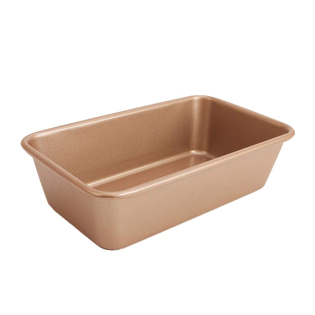 Cake Mold Golden 2 LB Średnie Non-Stick Tost Formy Prostokątne Chleb Folki Cake Mold Tosty Mold Formy do pieczenia