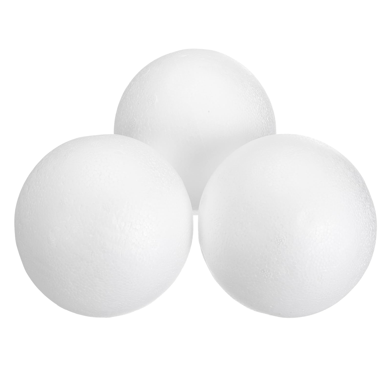 Boules en mousse de polystyrène lisses pour travaux manuels durables