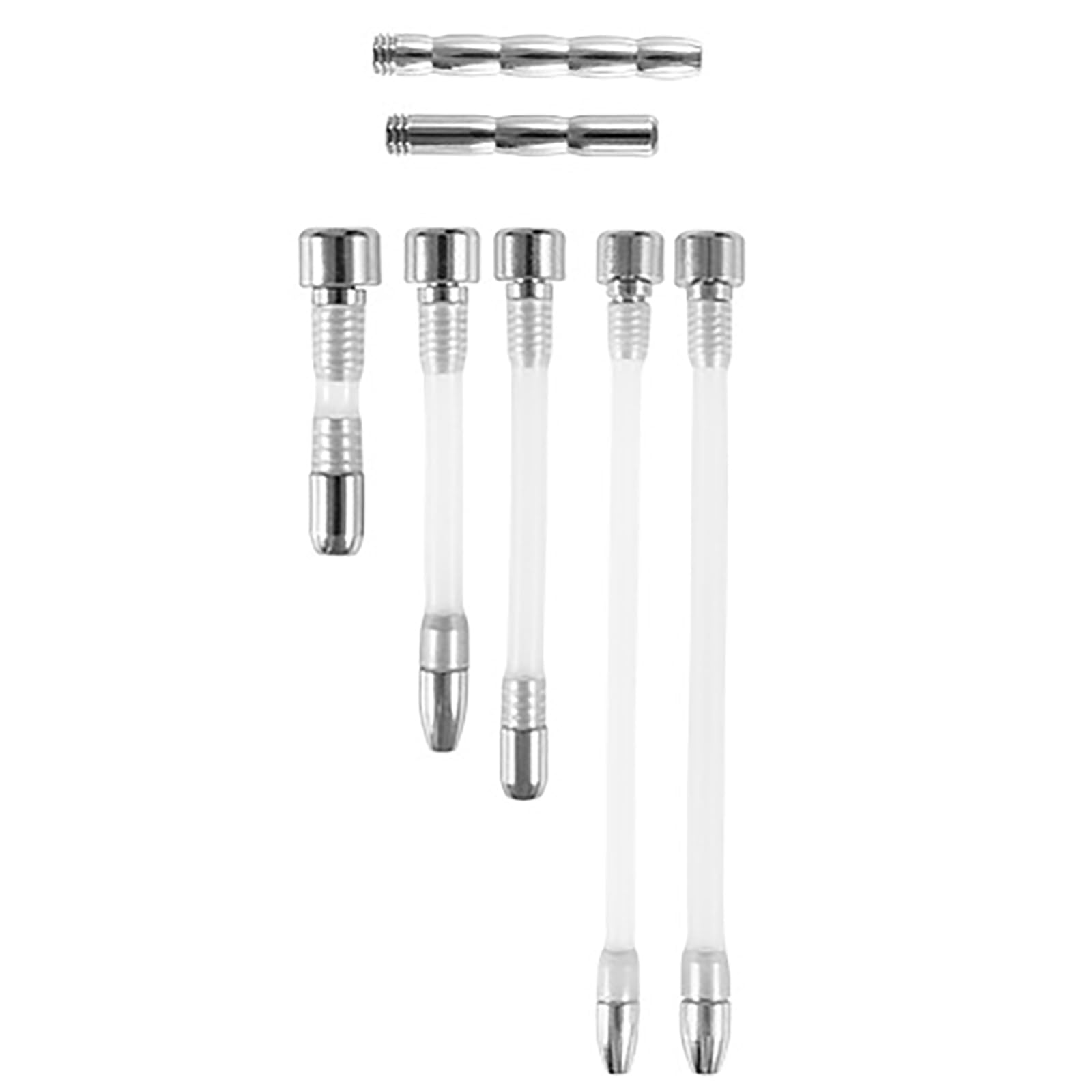 Set Plug Per Pene Chastity Cage Plug Uretrale in Acciaio Inossidabile E Silicone Catetere Cavo Uretra Sound Giocattolo Sessuale Per Uomini