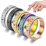 anillo atlante original significado 【Material Duradero y Seguro】Fabricados en aleación de alta calidad, resistente y no alergénica, con un acabado brillante por chorro de arena. Su superficie interior pulida garantiza comodidad en el uso diario, sin riesgo de irritación o decoloración en la piel.