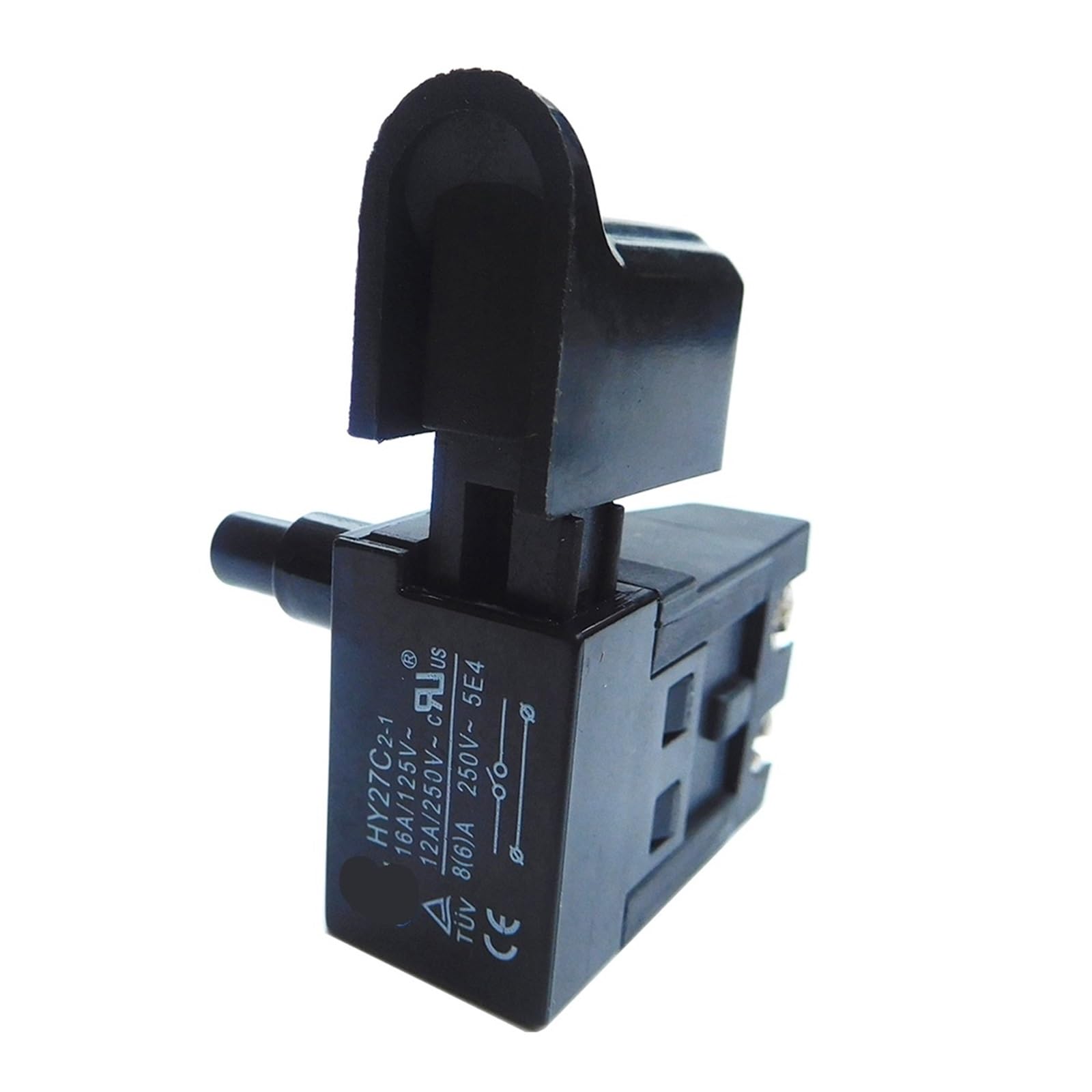 AARTERZZA HY27C2-1 Dustproof Lock On Trigger Pushbutton Switch for Cutter Hammer Circular Saw 16A/125V 12A/250V