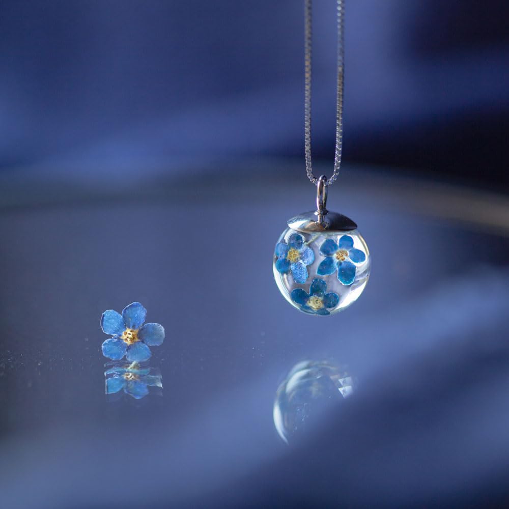 Blossom Gioielli - Collana Nontiscordardimè Classic - ARGENTO 925 - Handmade in Italy