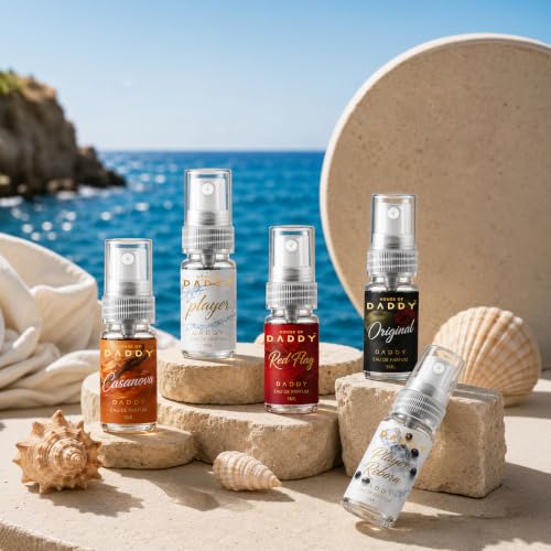 Image of House of Daddy Eau De Parfum 5ml Perfume Set for Men | Casanova, Player, Red Flag, Original & Player Reborn | Set of 5 Fragrance Sprays