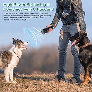 Dog Barking Control Devices,Anti Barking Device,Ultrasonic Dog Barking Control Devices & Training Tool,3 in 1 Bark Control Tool,Correct Poor Behavior, Indoor &Outdoor