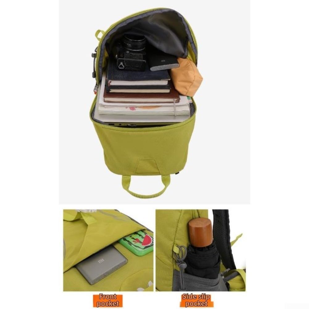 Zaino da esterno in nylon, 45 cm, resistente all'acqua