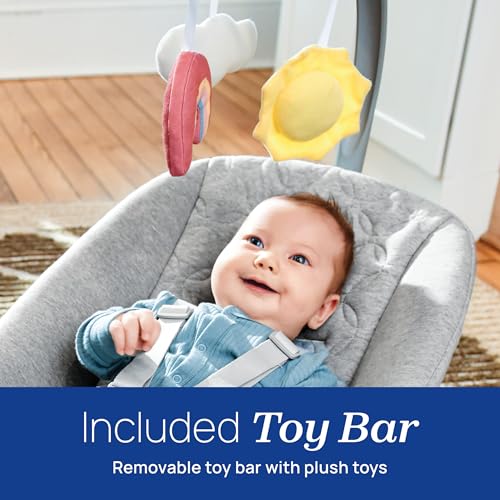 Chicco Float Baby Bouncer, Baby Swing for Infants, Organic Cotton - image 3