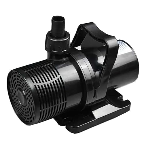 Tauchpumpe 14000L/H (MAX) 130W Wasserpumpe,Automatisch Ein Aus Teichpumpe, Aquarium Pumpe mit 3 Düse, Springbrunnenpumpe für Statuen, Brunnen, Teiche, Bachlaufpumpe Max Förderhöhe 9 m