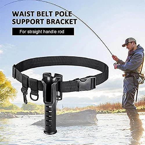GHQBDMG Cintura di Pesca Rod Holder-Portatile
