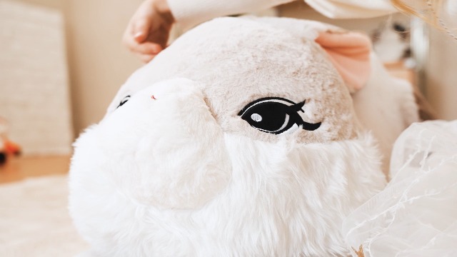 Thunder Bunny ぬいぐるみ　特大ＸＬ PUFFYサンダーバニーThunder bunnyぬいぐるみBIGサイズ - メルカリ