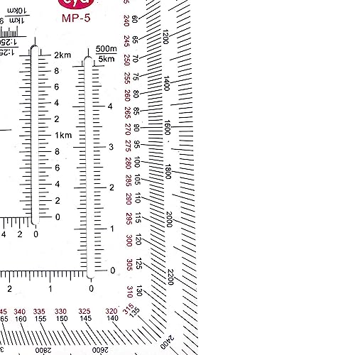 Regla Cuadrada para Medición en Navegación y Topografía miniatura 3