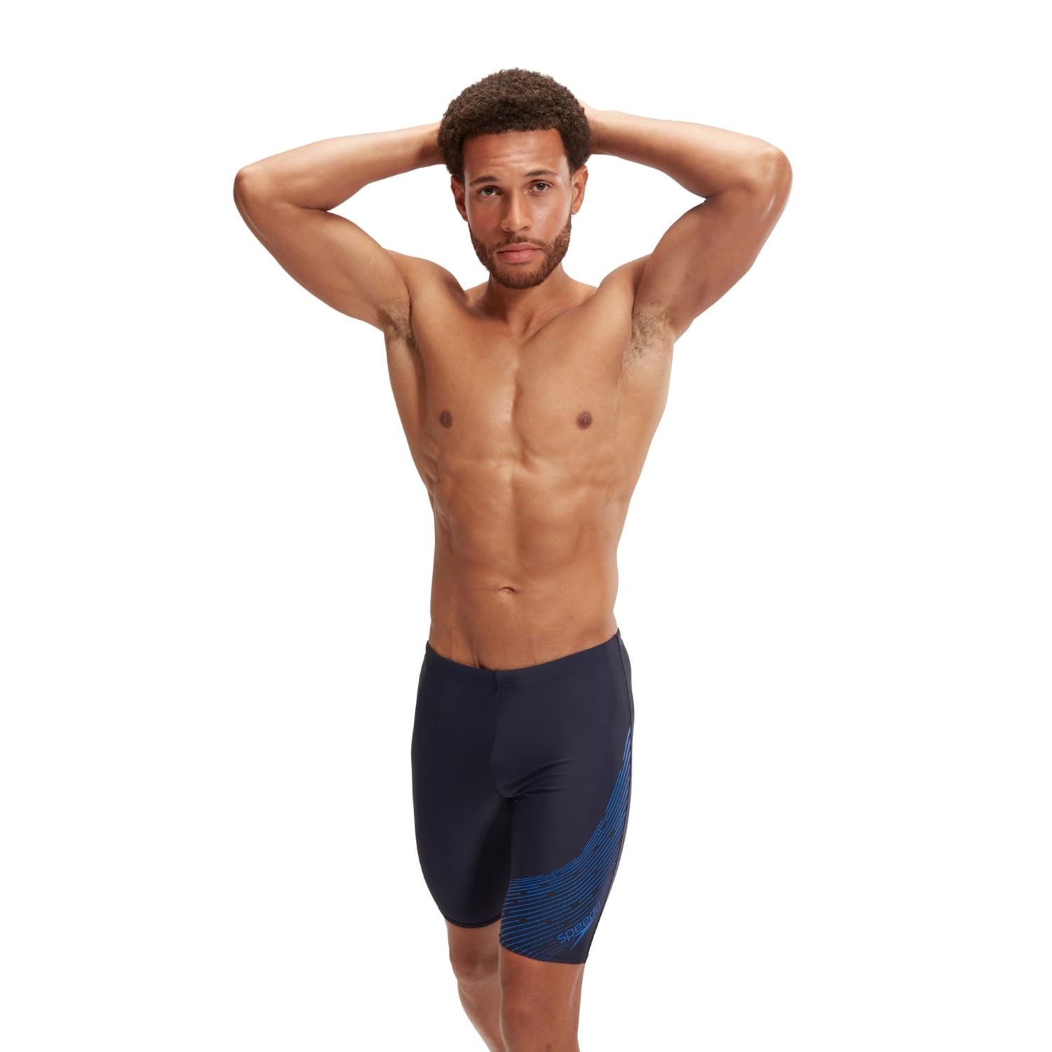 Pantalones cortos de baño Speedo ECO Medley Logo Jammer para hombre - 5 - 85cm