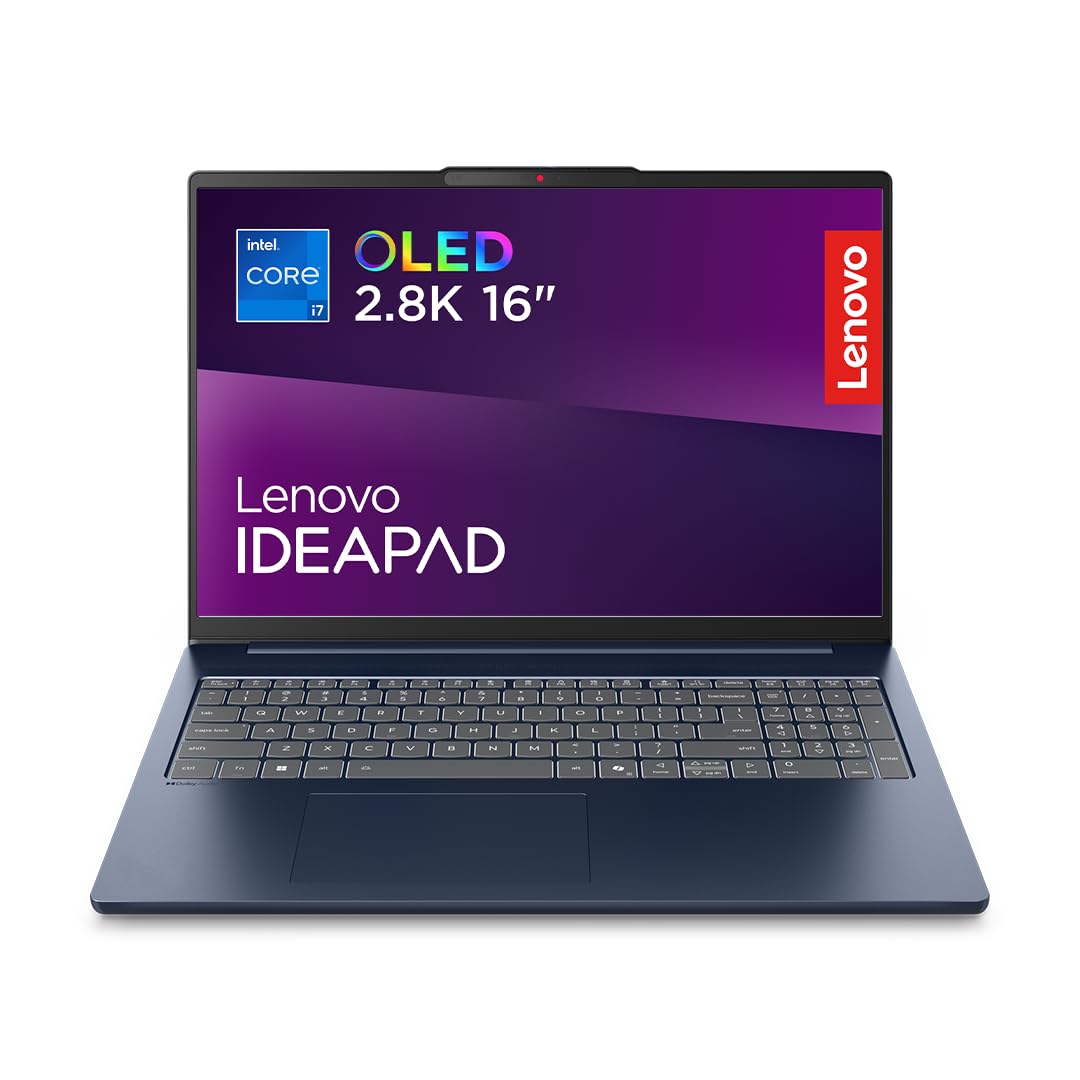 Lenovo IdeaPad Slim 5 Gen 10 - Ordenador Portátil 16" WUXGA (Intel Core i7-13620H, Intel UHD Graphics, 32 GB RAM, 1 TB SSD, Wi-Fi 6, Windows 11 Home) Teclado QWERTY Español- Azul — view 11