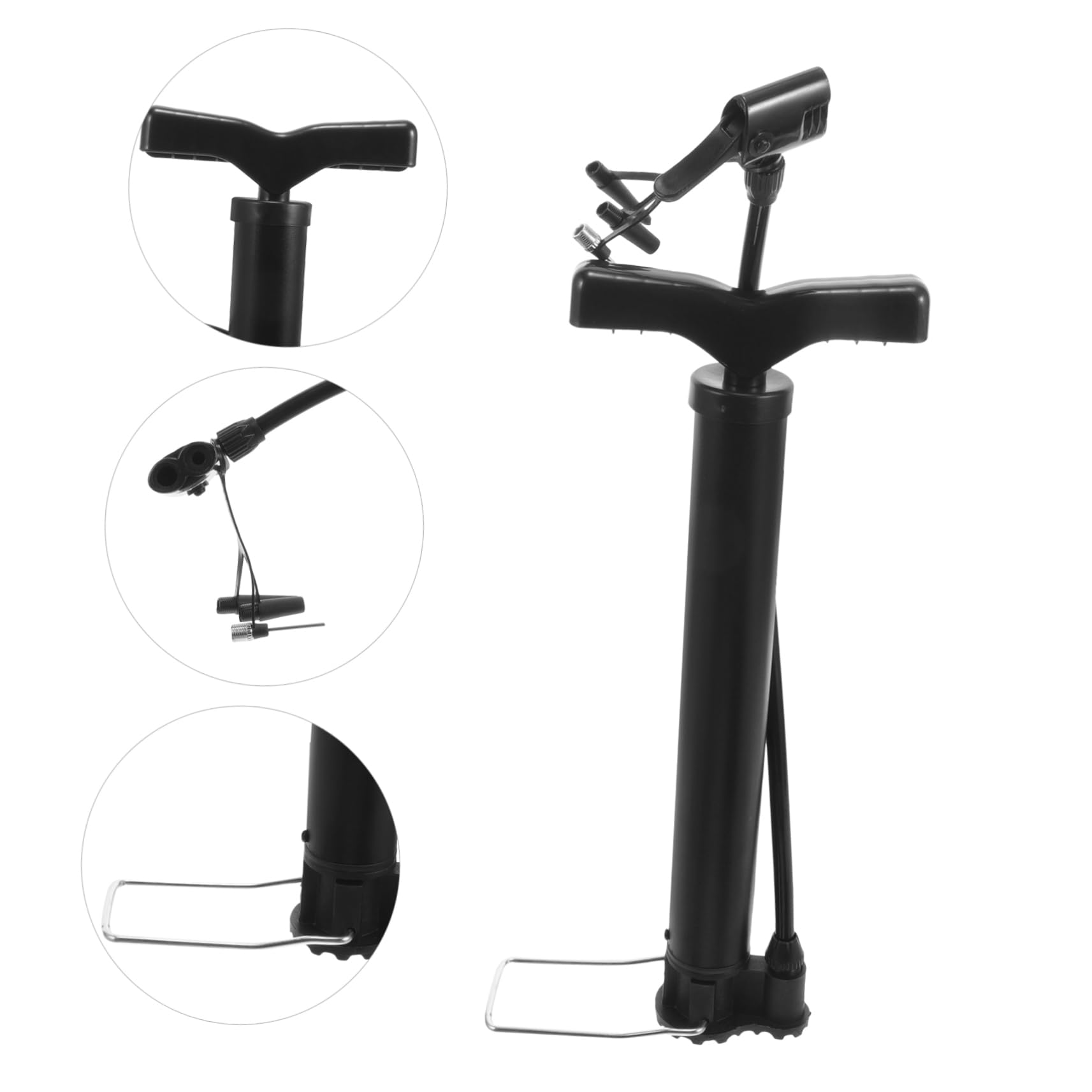 HANABASS 5piezas Bomba De Aire Portátil para Balones y Bicicletas Inflador Ligero para Baloncesto De Yoga y Diseño Compacto y Fácil De Usar para Hogar y Actividades Deportivas