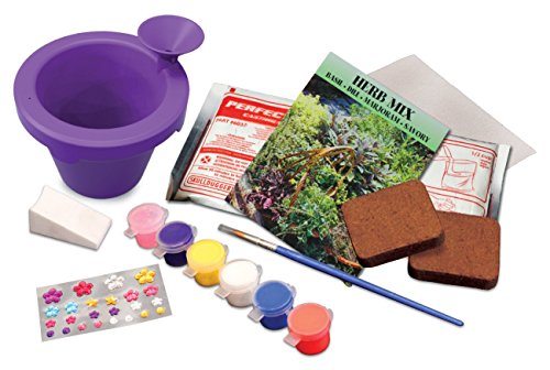 Perfect Craft Award Winning Cast & Paint 3.25\" Herb Garden Kit with Perfect Cast Casting Material and Reusable Mold - Thumbnail 5