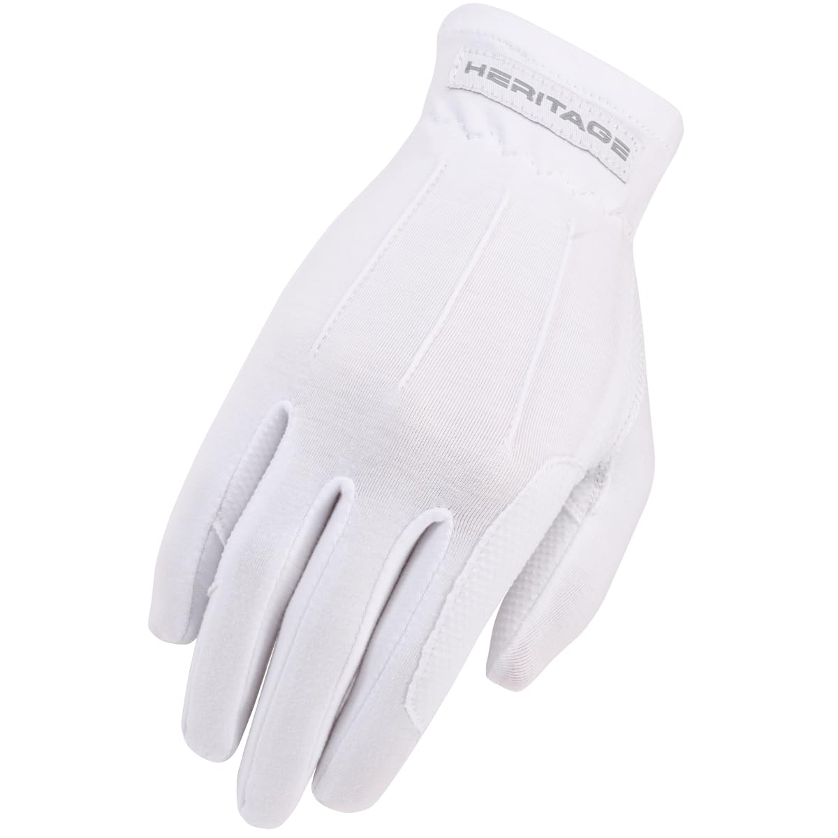 Heritage Performance Gloves, Power Grip Glove, Size 7/8, White